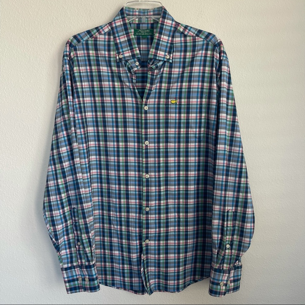 Peter Millar Masters Stretch Button Down Long Sle… - image 3